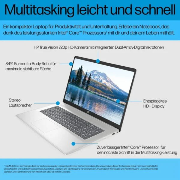HP Laptop 17 mit Intel Core i7-1355U